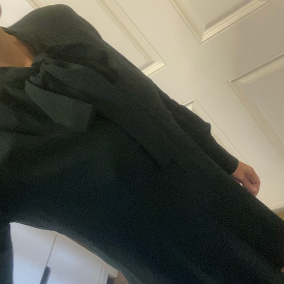 Forest Green Zara mini dress. - Picture 4 of 6